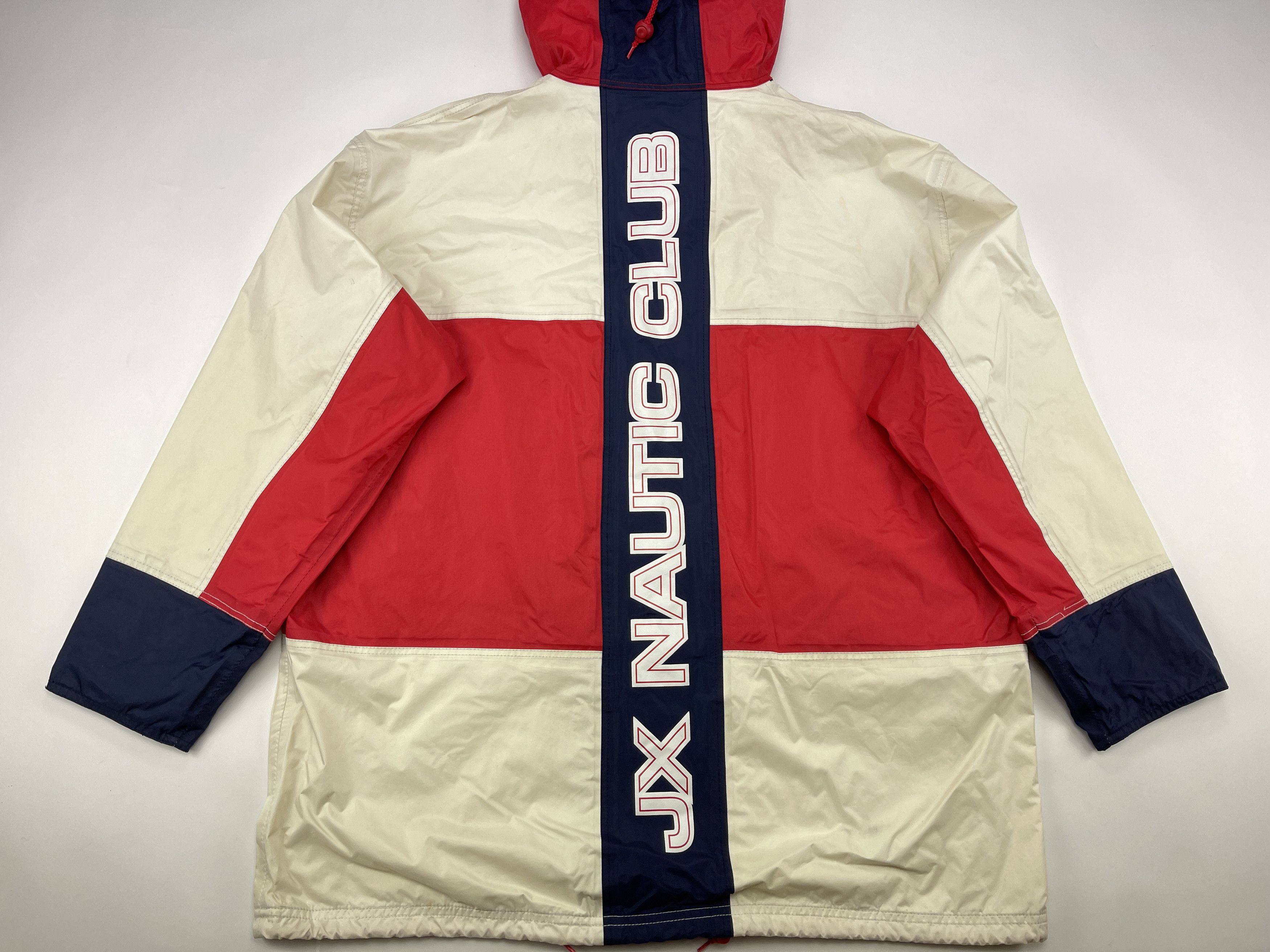 Vintage Jeantex Nautic Club jacket, vintage sailing windbreaker, XL Size US XL / EU 56 / 4 - 1 Thumbnail