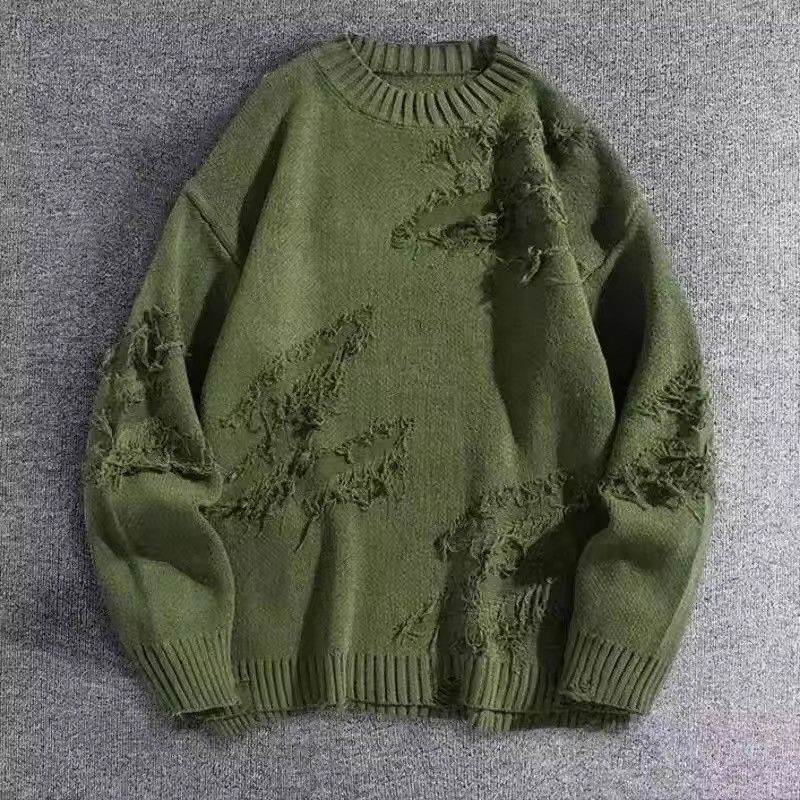 Japanese Brand Streetwear Men New Retro Hole Size US M / EU 48-50 / 2 - 1 Thumbnail