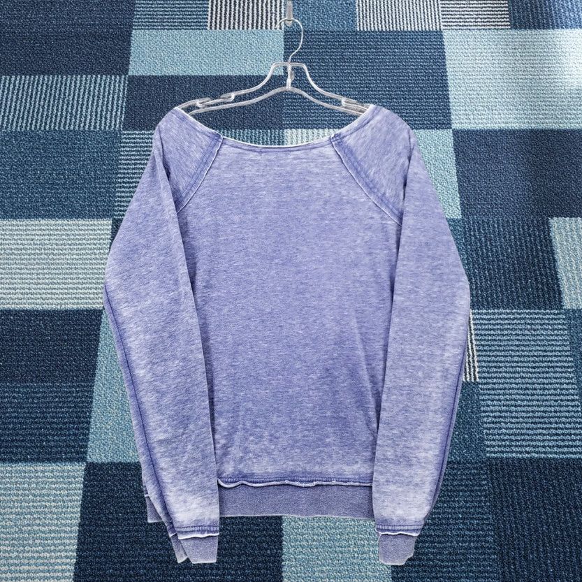 Forever 21 FOREVER 21 Sweatshirt Womens M Purple Pullover Pockets Long Sleeve Casual Casual Free Sizes Size M / US 6-8 / IT 42-44 - 1 Thumbnail