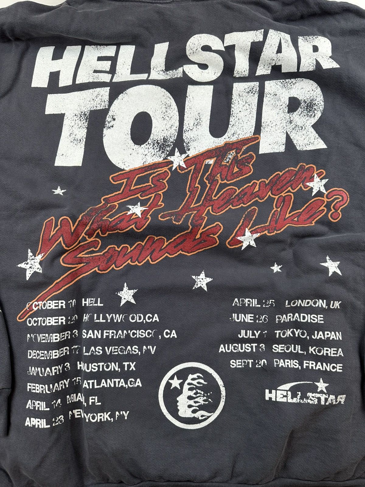 HELLSTAR Hellstar Overseas Collection Tour Hoodie Size US XXL / EU 58 / 5 - 6 Thumbnail