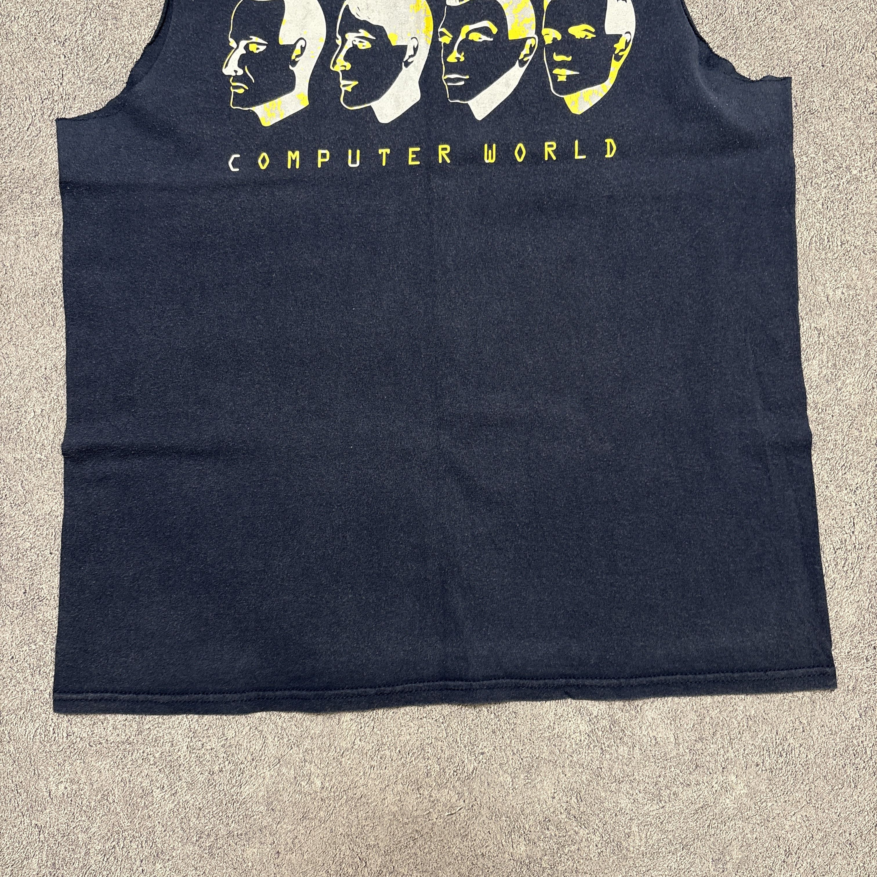 Band Tees Vintage Kraftwerk Shirt Tank Top Sleeveless Tour Band Tee Size US M / EU 48-50 / 2 - 9 Thumbnail