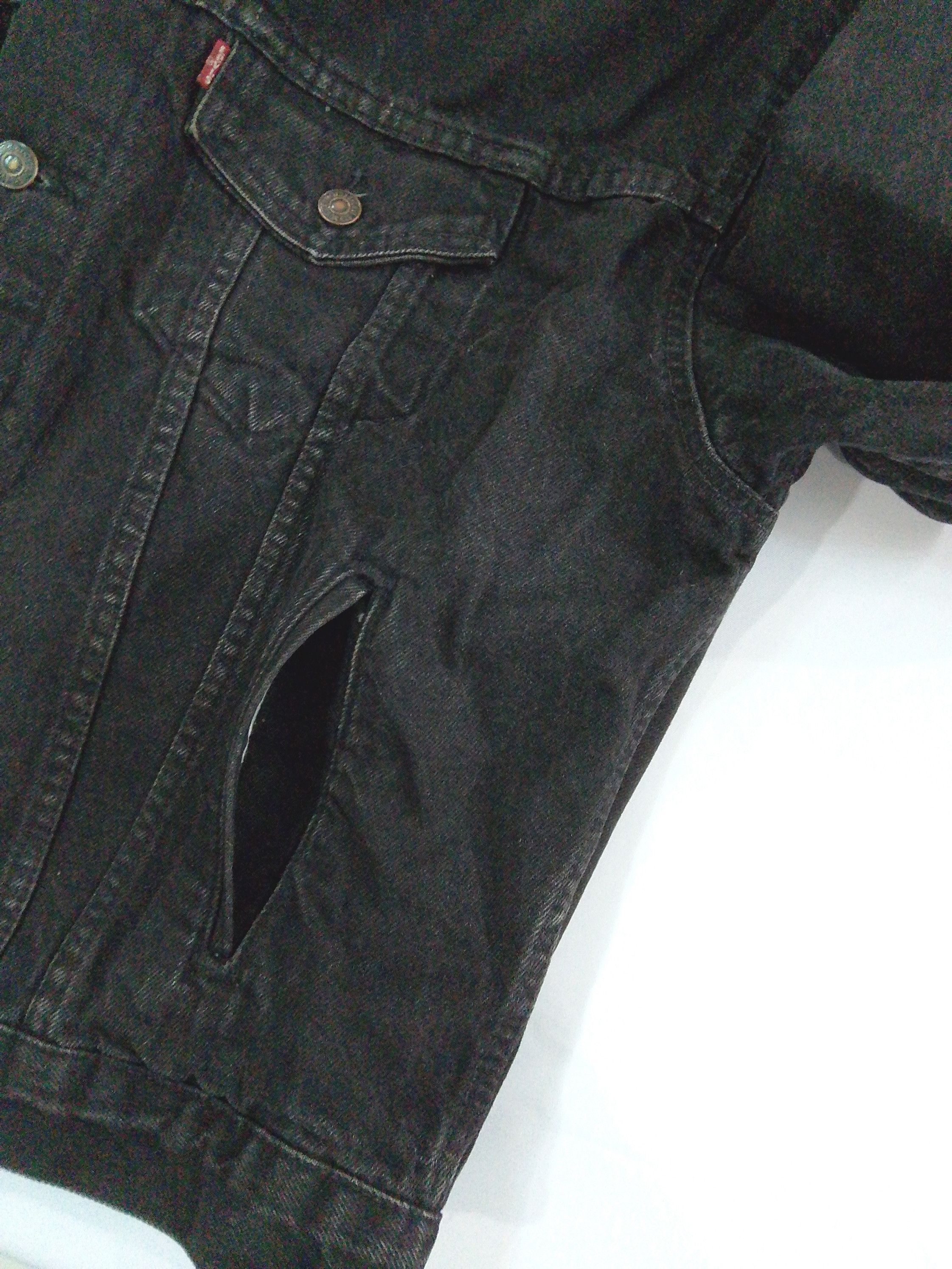 Levi's Vintage Levi’s 70417 Flannel Lined Denim Jacket USA Made Size US L / EU 52-54 / 3 - 12 Thumbnail