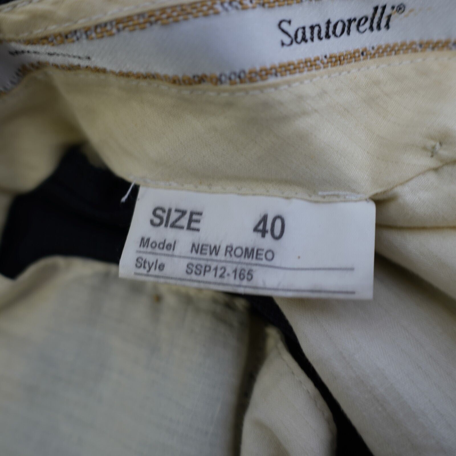 Santorelli Santorelli New Romeo Blue Wool Basketweave 40/29 Dress Pants Size 40R - 9 Thumbnail