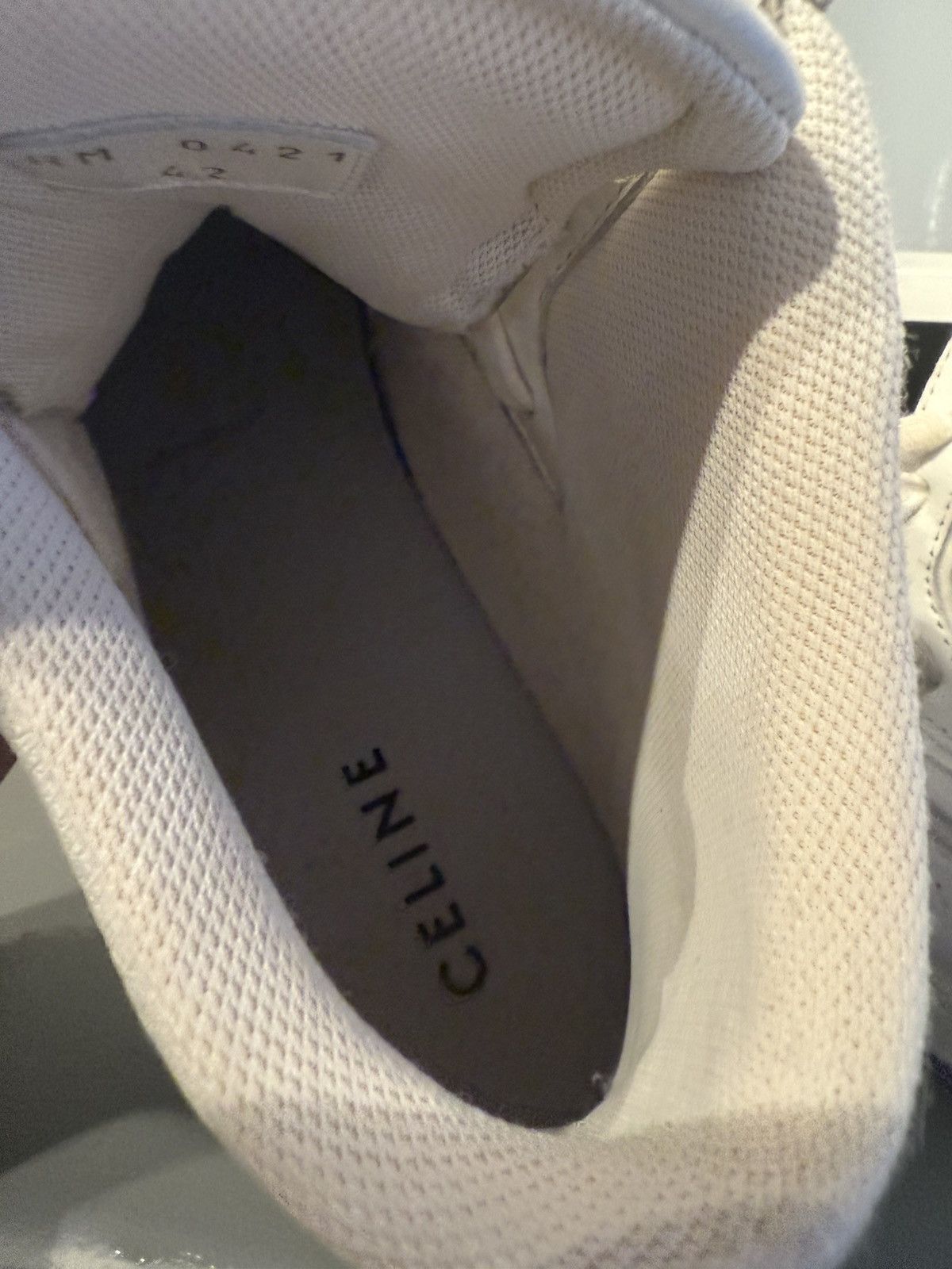 Celine Celine CT-01 Z Trainer High Top Sneaker White 42 Size US 9 / EU 42 - 7 Thumbnail
