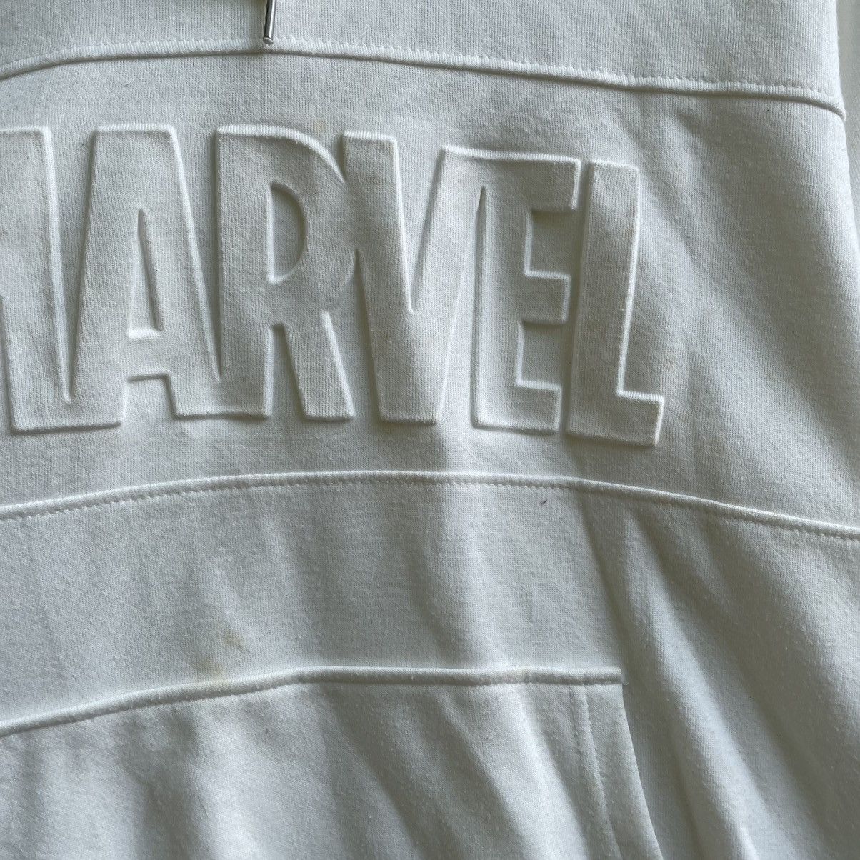 Marvel Comics Marvel Spell Out Embossed Pull Over Sweater Jacket Size US M / EU 48-50 / 2 - 8 Thumbnail