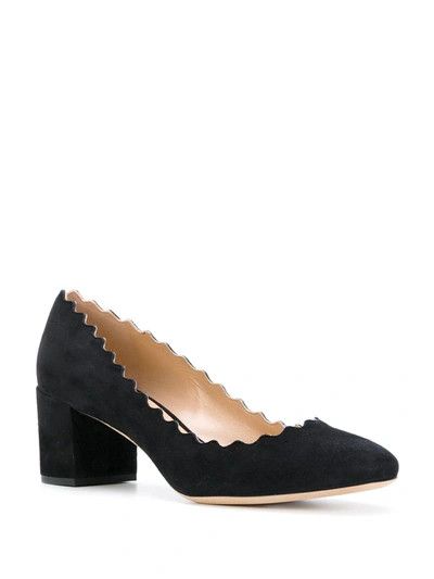 Chloe o1loc1c1024 Lauren Ballerinas Pump in Black Size US 9 / IT 39 - 3 Thumbnail