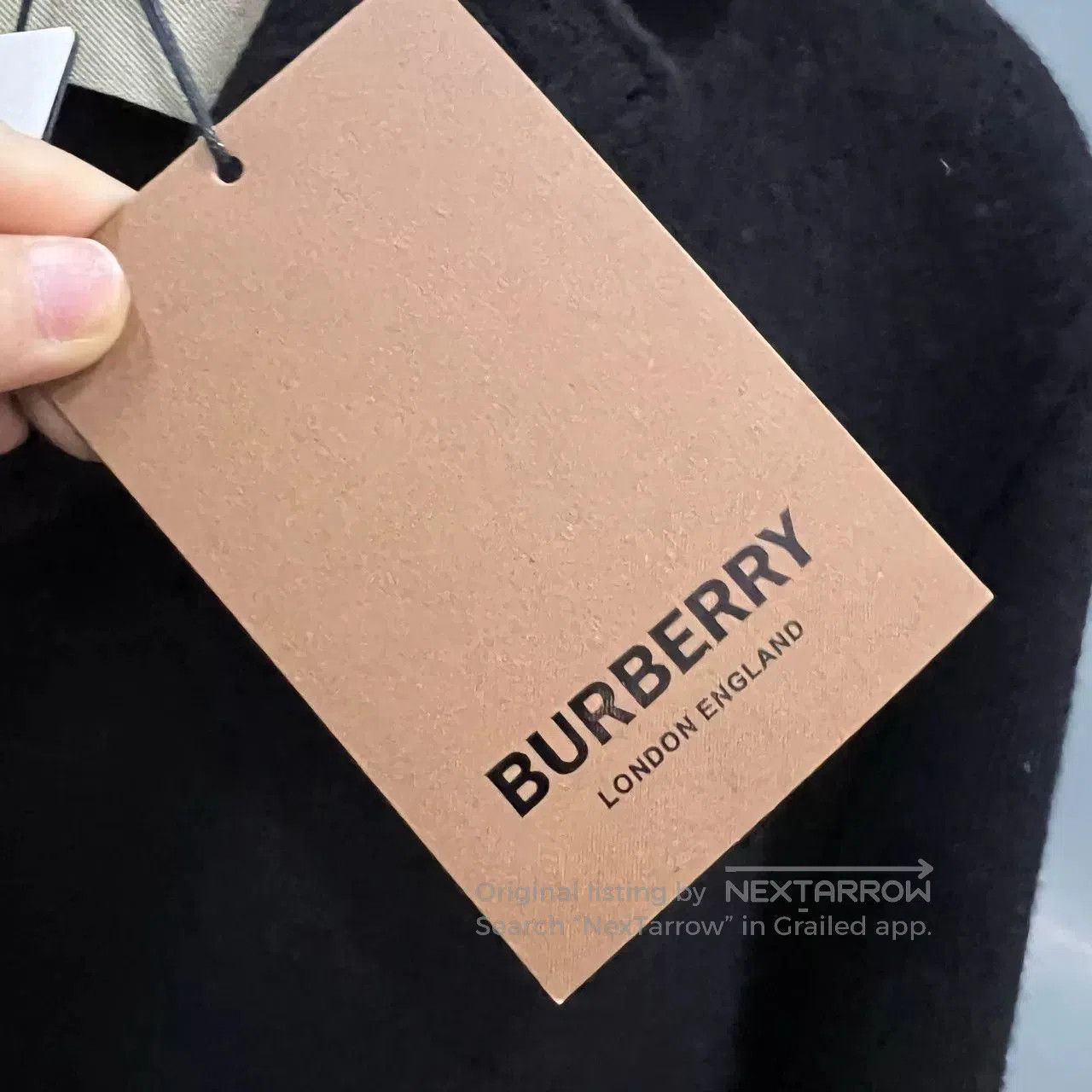 Burberry Burberry Black Wool Coat S. Size US S / EU 44-46 / 1 - 4 Thumbnail