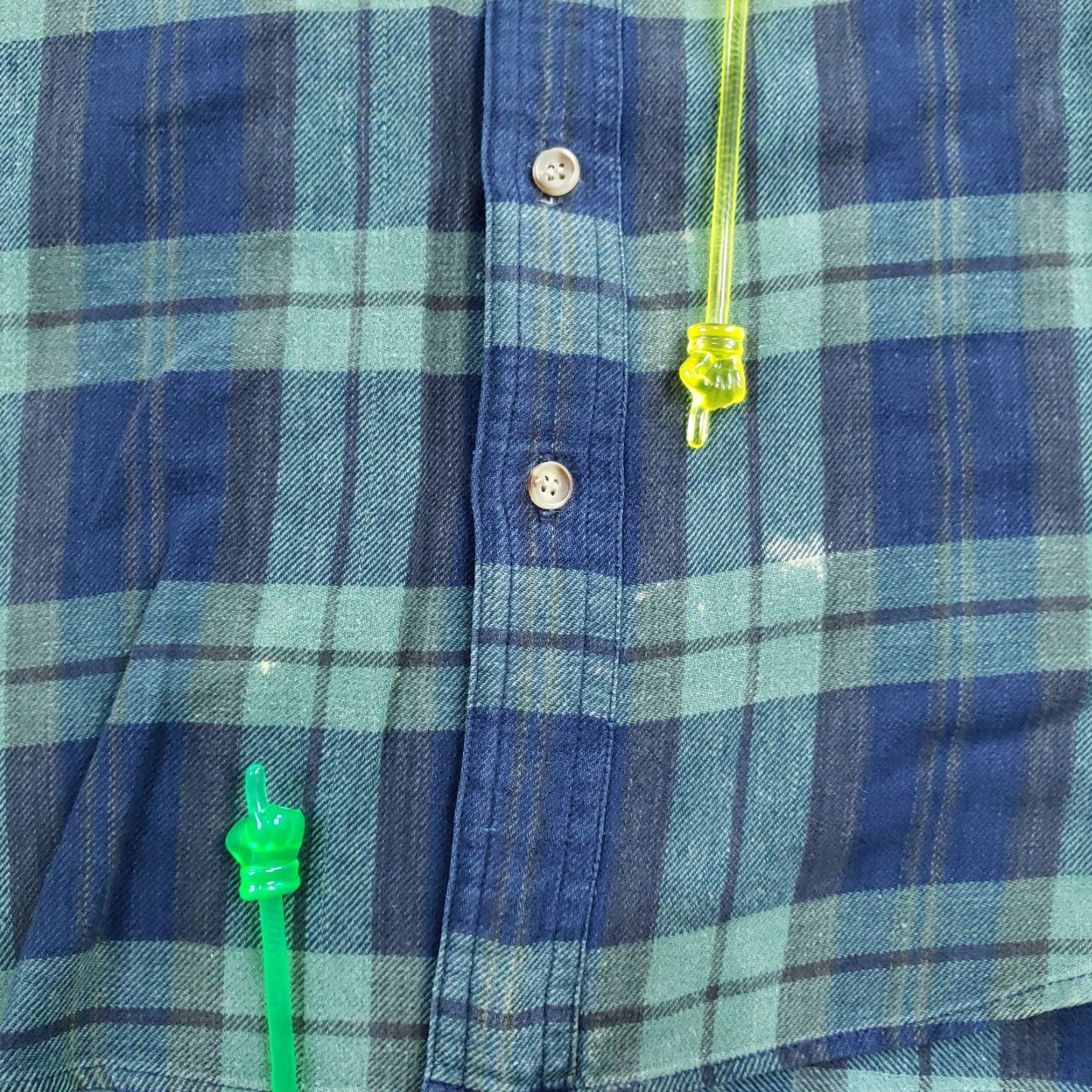 Vintage VINTAGE Duck Head Shirt Men L Blue Plaid Long Sleeve Button Up 100% Cotton Size US L / EU 52-54 / 3 - 7 Thumbnail
