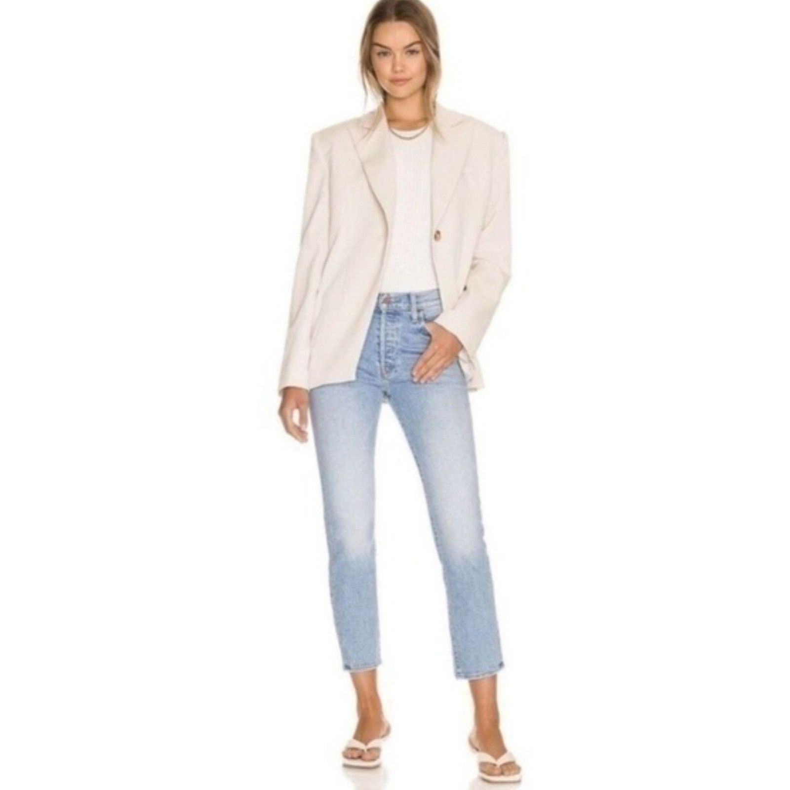 MOTHER Mother the Scrapper Ankle Jeans Camera Obscura Size 27 Size 27" / US 4 / IT 40 - 1 Thumbnail
