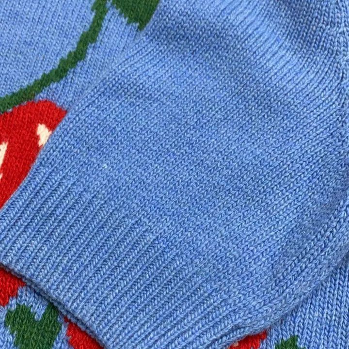Gucci Gucci Short Cherry Knit Sweater Women-2507 Size M / US 6-8 / IT 42-44 - 6 Thumbnail