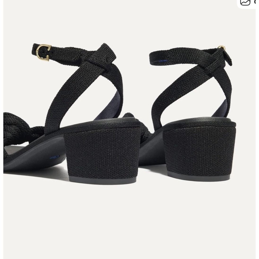 Other Brand new Rothy's Black Knot Sandals US 7 Size US 7 / IT 37 - 4 Thumbnail
