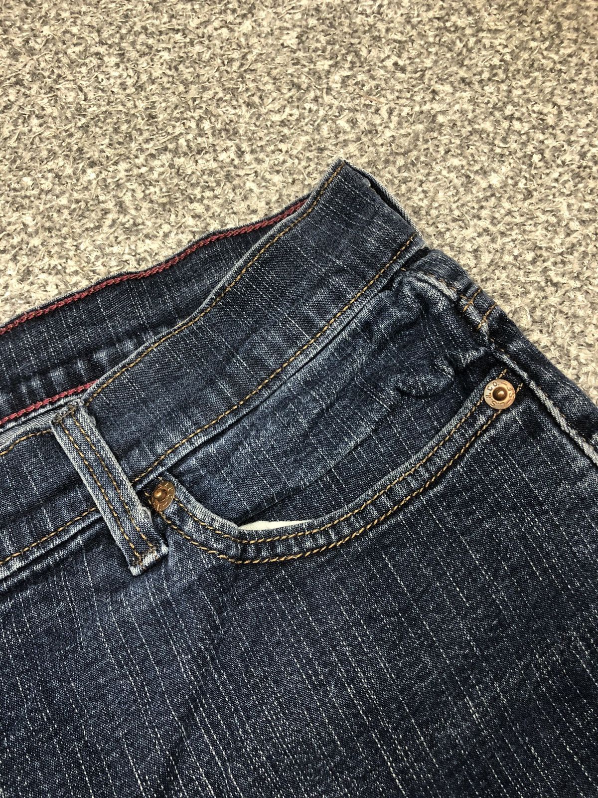Japanese Brand × Levi's × Vintage Levis 548 Perfectly Slimming Jorts Jeans Size 35" - 6 Thumbnail