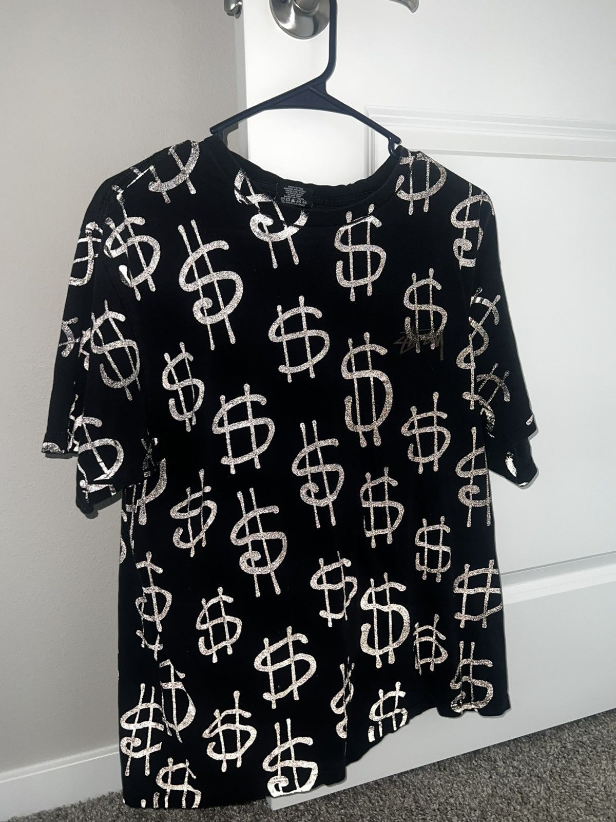 Stussy Vintage Stussy 3m $ Tee Size US L / EU 52-54 / 3 - 4 Thumbnail