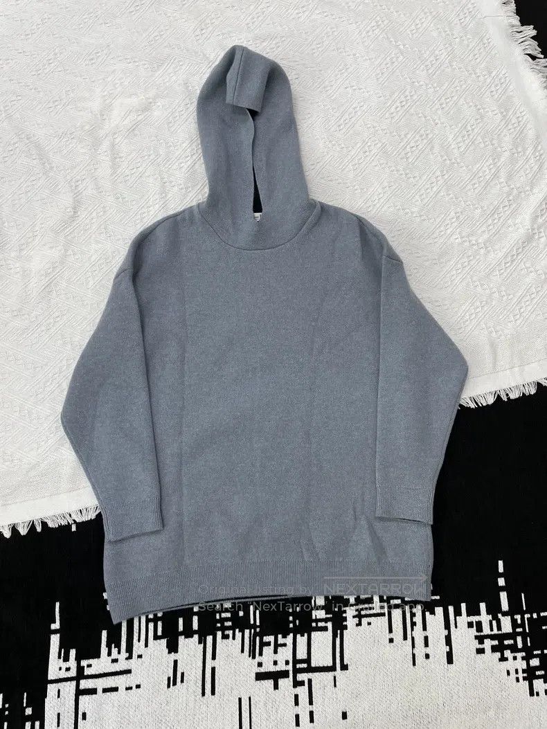 Dior Dior Blue long hooded 8-letter logo cashmere sweater Size XS / US 0-2 / IT 36-38 - 2 Thumbnail
