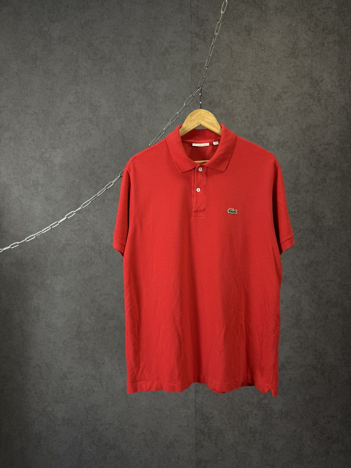 Lacoste Lacoste luxury designer logo polo tee Size US XL / EU 56 / 4 - 1 Thumbnail