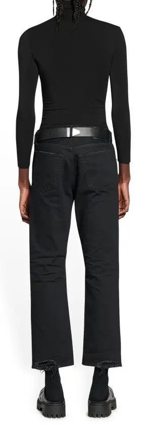Balenciaga o1la1rc1a0425 Slim Fit Pants in Black Size US 30 / EU 46 - 3 Thumbnail