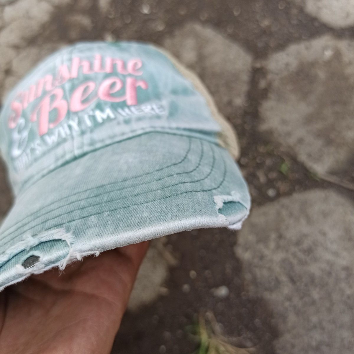 14th Addiction SICK wash distresses hat sunshine & beer Size ONE SIZE - 18 Thumbnail