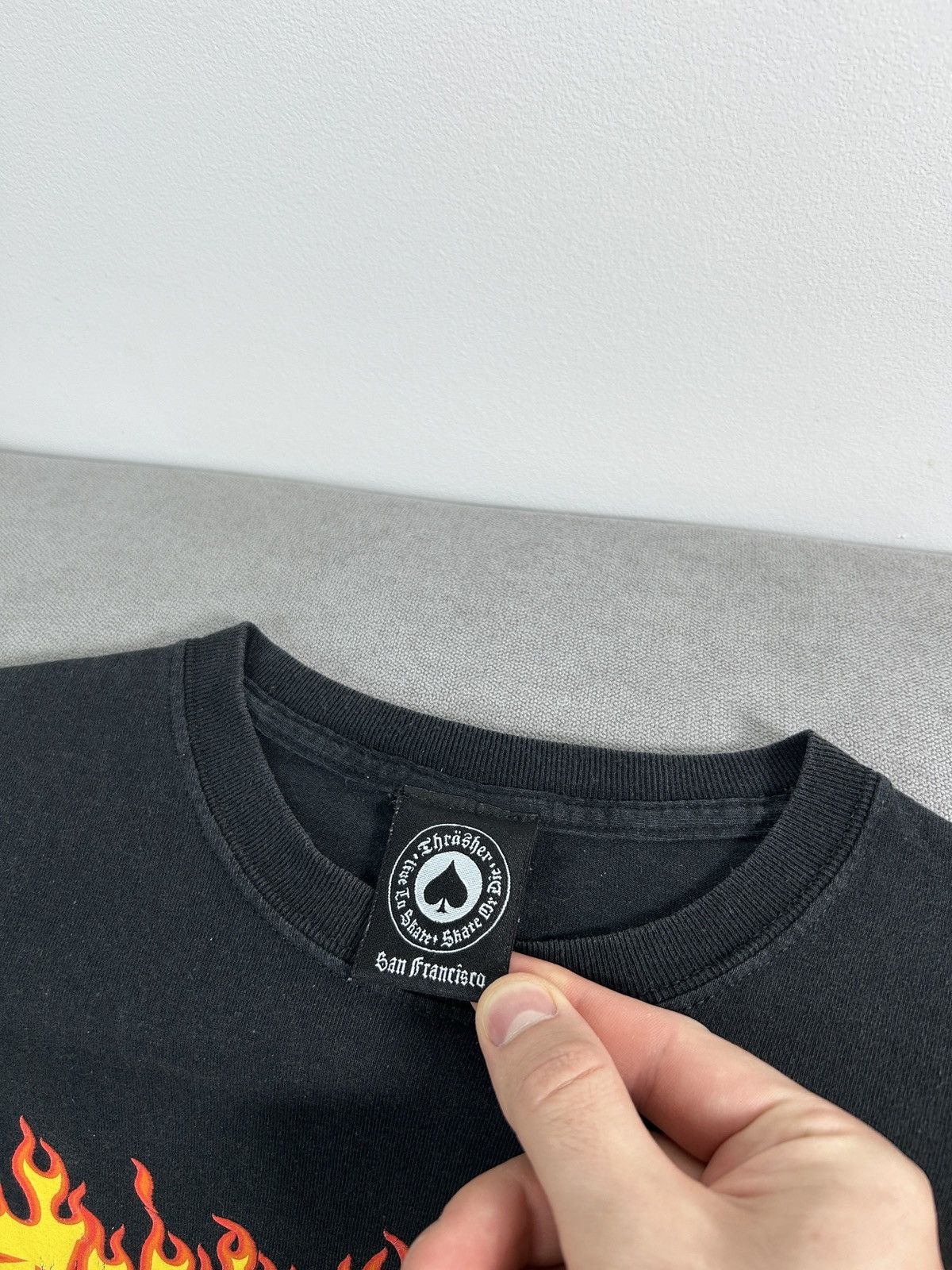 Thrasher × Vintage Trasher Magazine Vintage Logo Tee Size US M / EU 48-50 / 2 - 4 Thumbnail