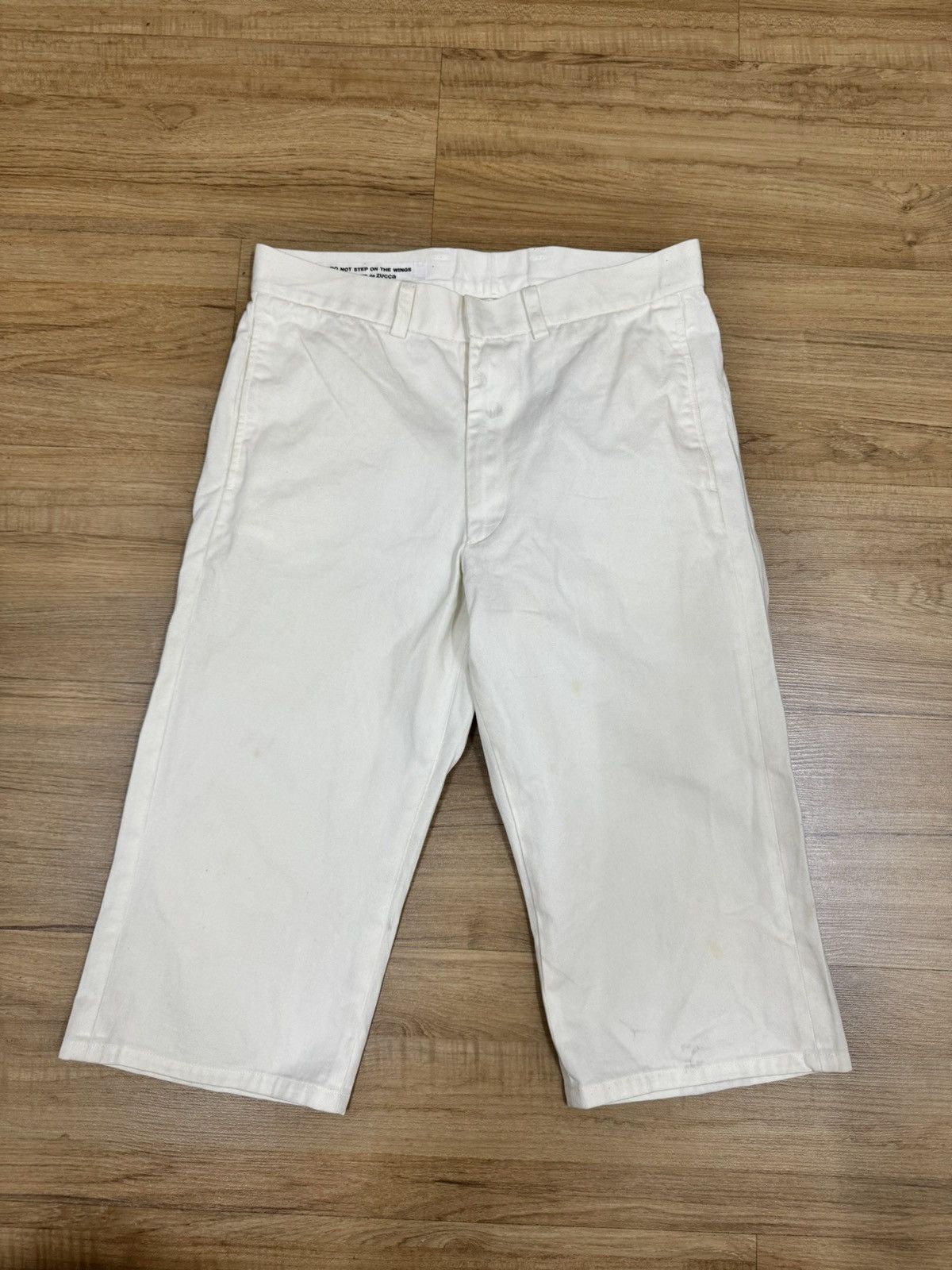 image of Cabane De Zucca x Zucca 3Q Short Pants in White, Men's (Size 29)
