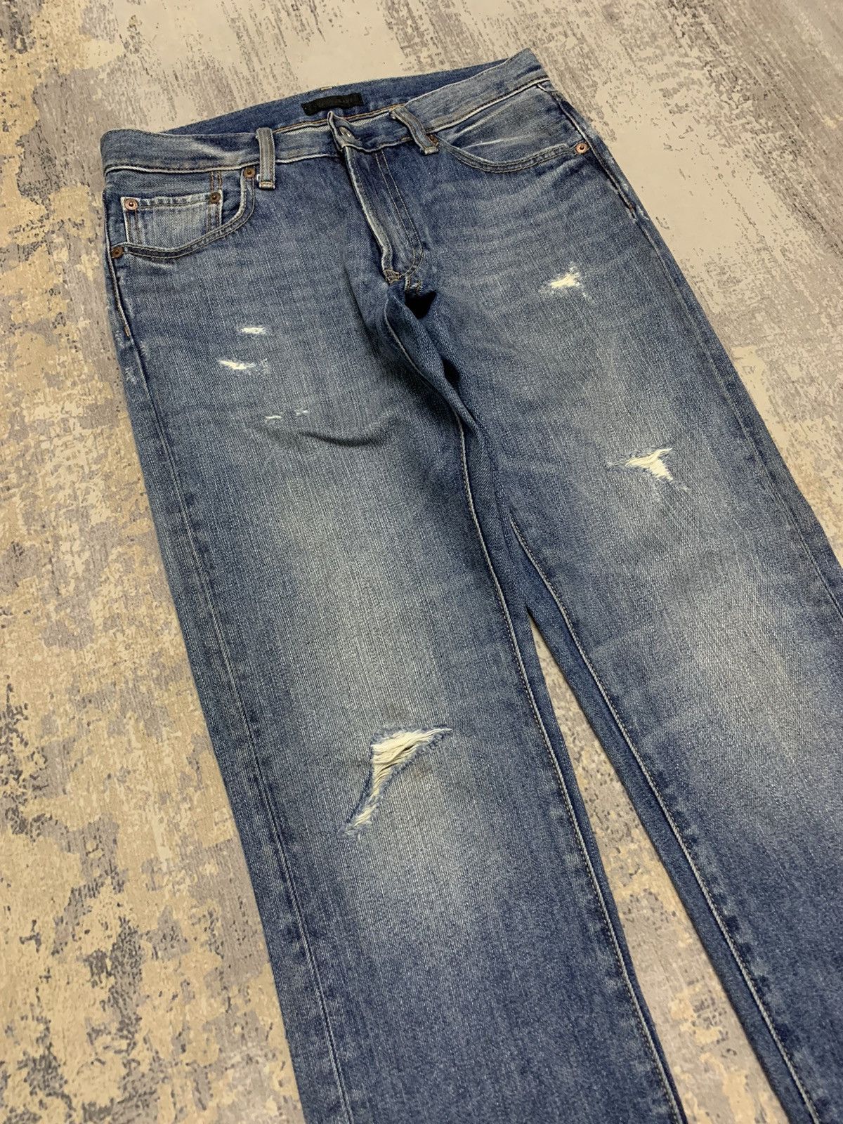 Japanese Brand Vtg Japanese Brand Uniqlo Loose Baggy Jeans W30x29 Size US 30 / EU 46 - 2 Thumbnail
