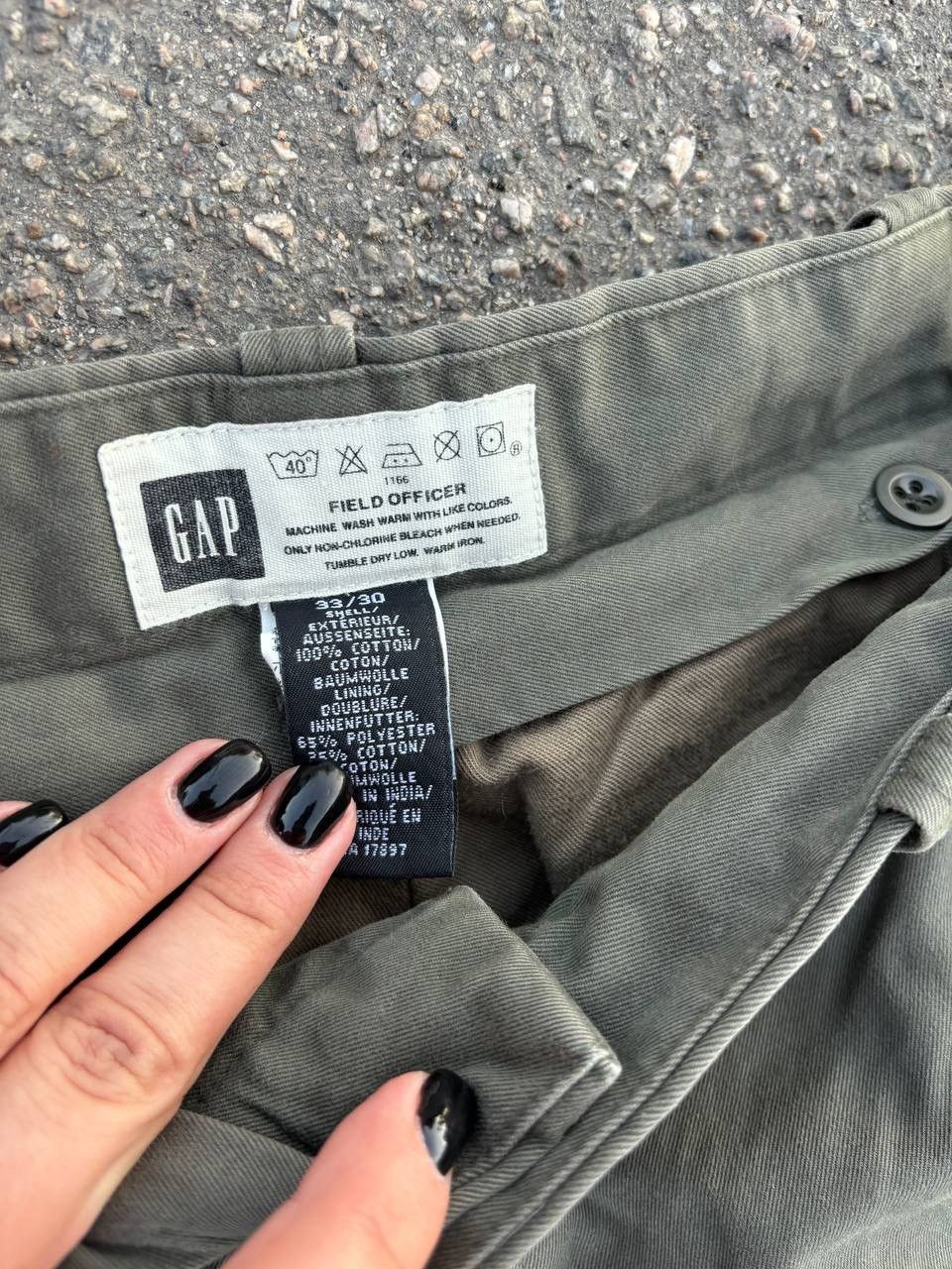 Gap × Japanese Brand × Vintage Vintage Gap Filed Officer Brushed Flannel Military Pants Size US 33 - 5 Thumbnail