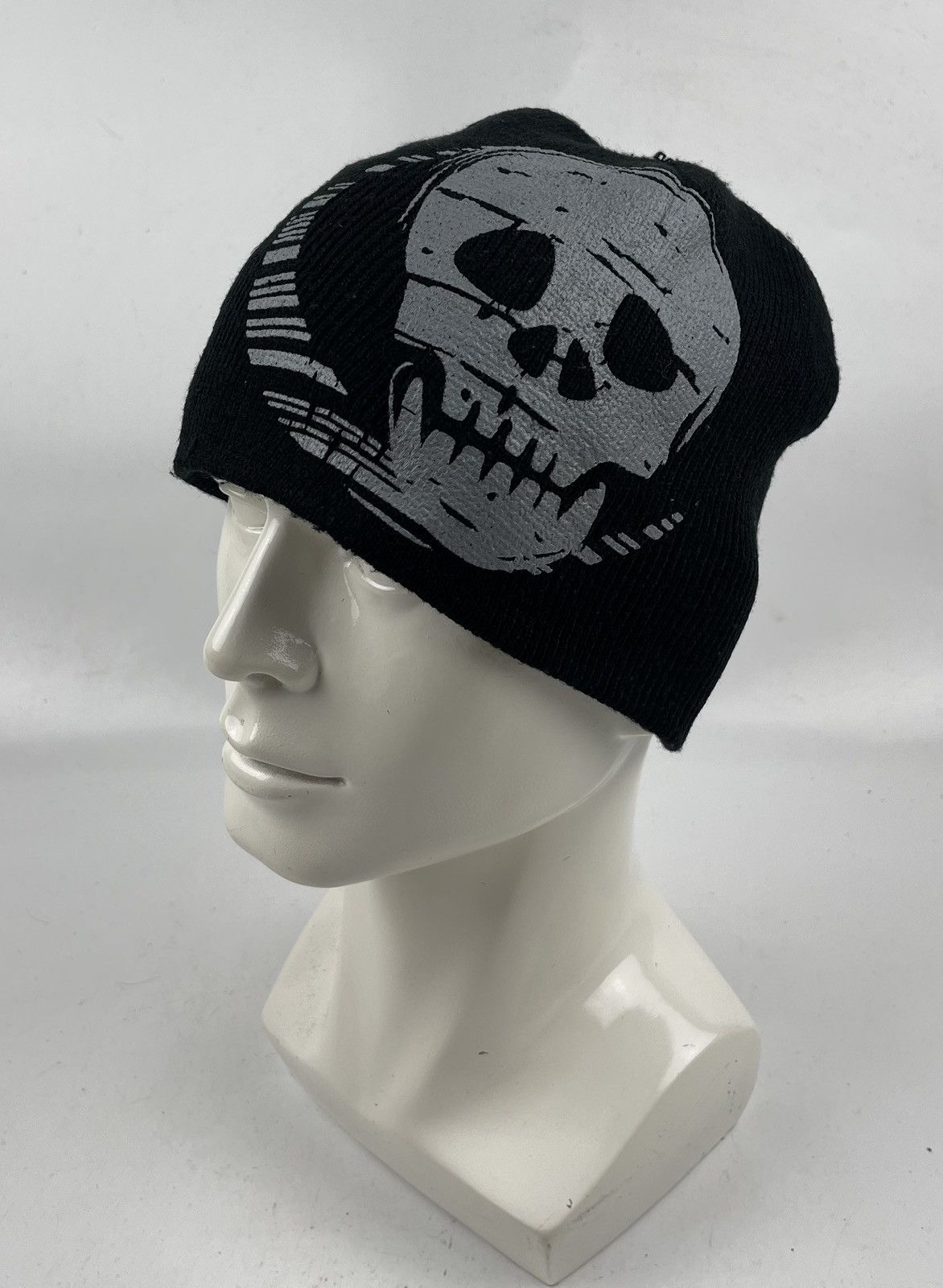 Seditionaries big skull beanie hat tc49 Size ONE SIZE - 1 Thumbnail