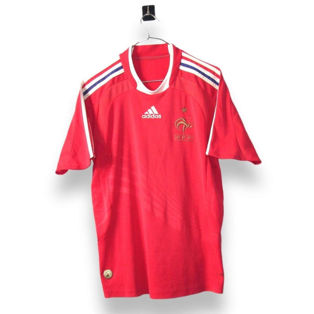 Adidas France 2007 2008 Away Shirt Jersey Size US S / EU 44-46 / 1 - 1 Thumbnail