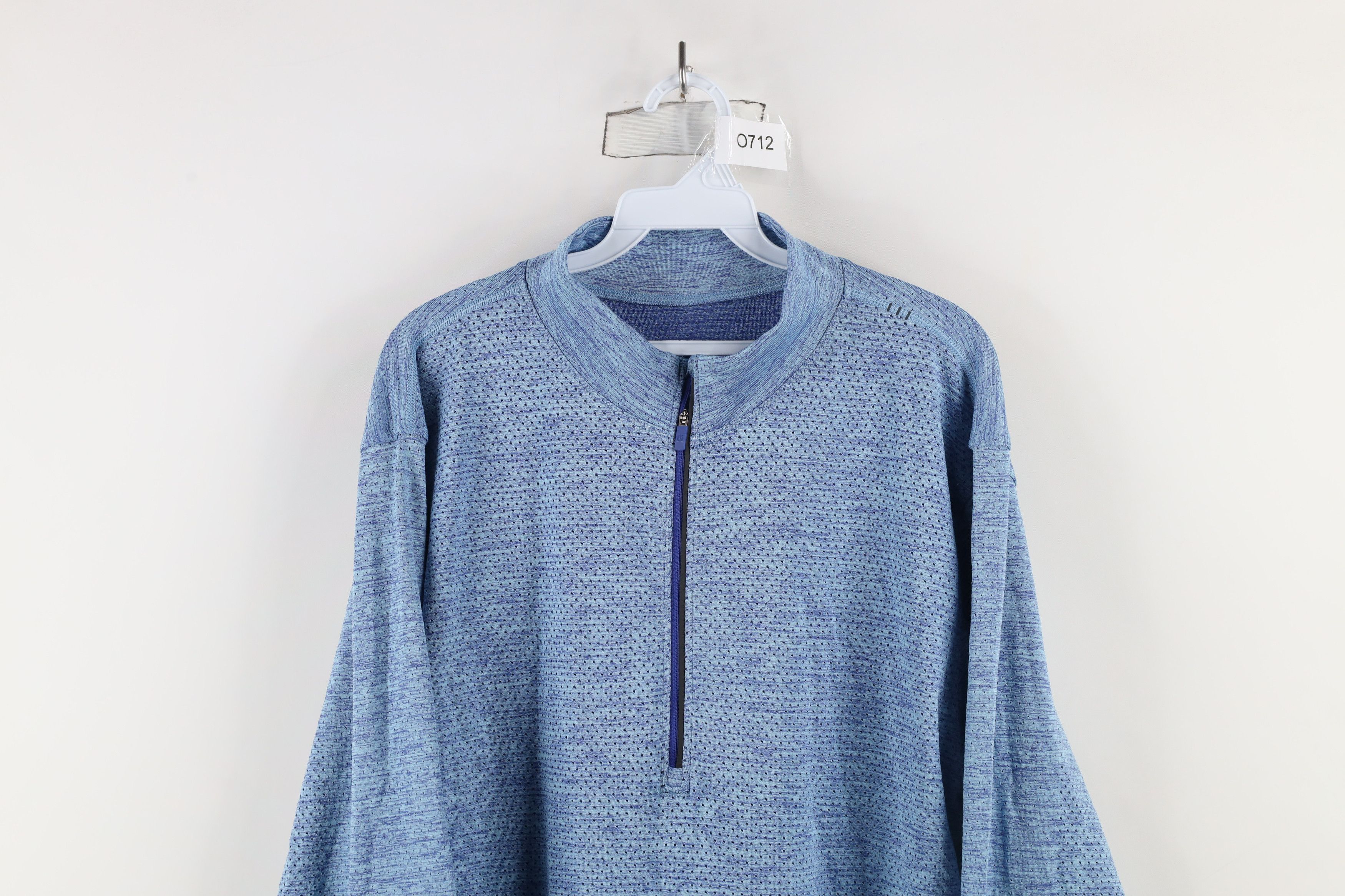 Vintage Lululemon Vent Tech Vented Half Zip Pullover Top Jacket Blue Size US XXL / EU 58 / 5 - 2 Thumbnail