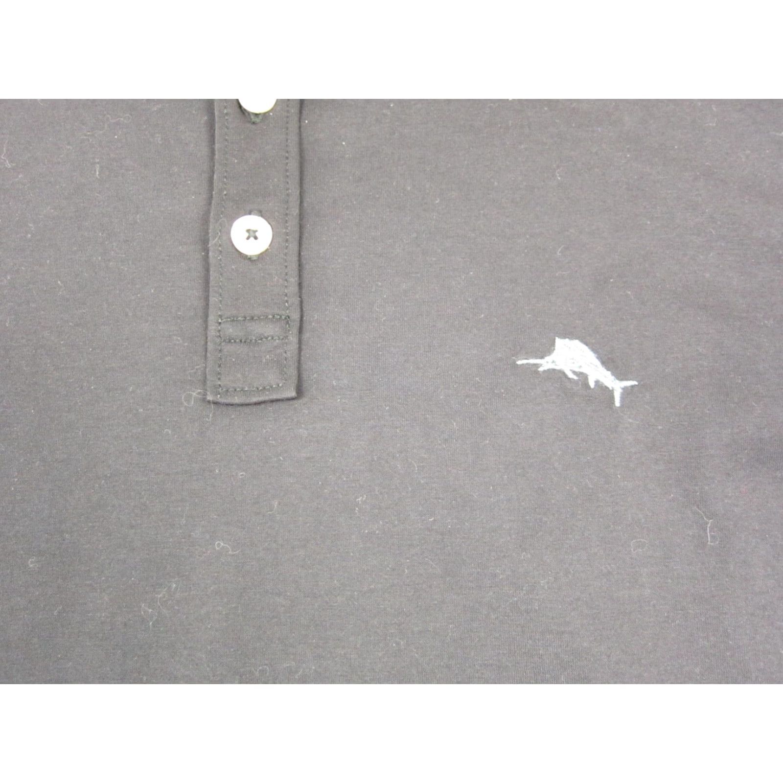 Tommy Bahama Tommy Bahama Polo Shirt Adult Large Black Modal Spandex Casual Summer Golfing Size US L / EU 52-54 / 3 - 3 Thumbnail