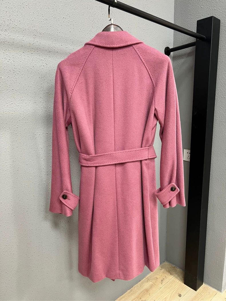 Max Mara Max Mara Pink camel hair coat Size XXL / US 16-18 / IT 52-54 - 2 Thumbnail