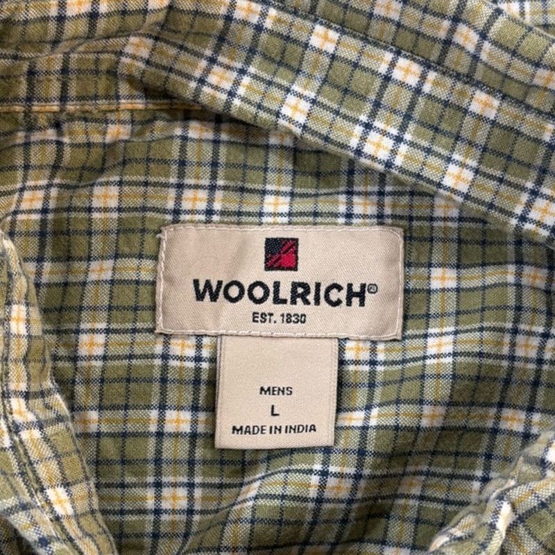 Other Woolrich Men's Button Down Shirt Large Green Size US L / EU 52-54 / 3 - 3 Thumbnail