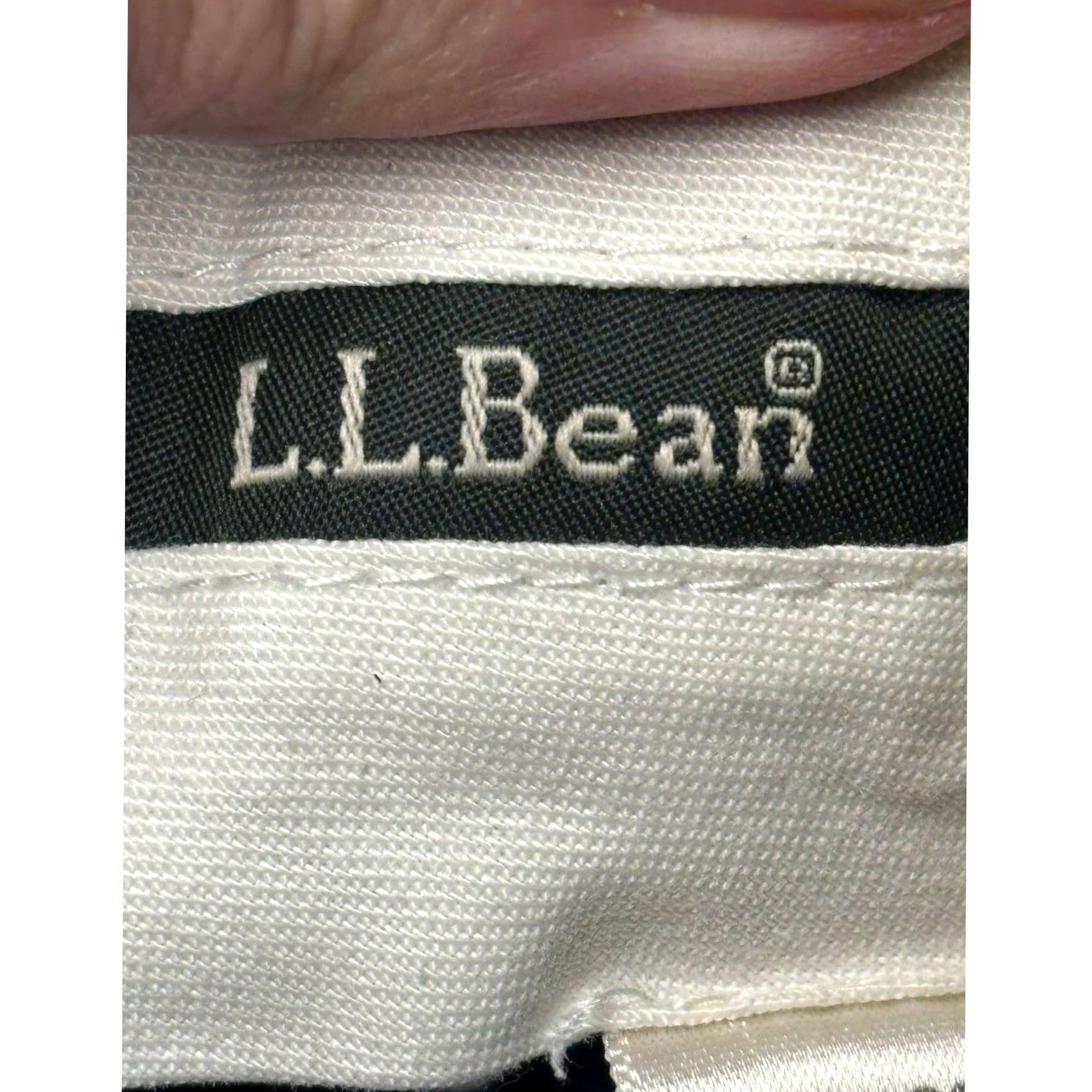Vintage L.L.Bean Mens Navy Polyester Dress Pants - Waist 36" - 30" - Zip Size US 36 / EU 52 - 5 Thumbnail