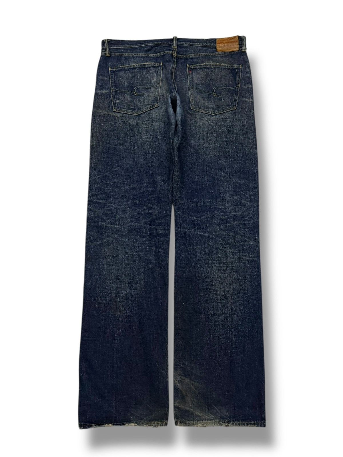 Burgus Plus Vintage Burgus Plus Lot 770ZR Hinoya Tokyo Selvedge Denim Size US 38 / EU 54 - 3 Thumbnail