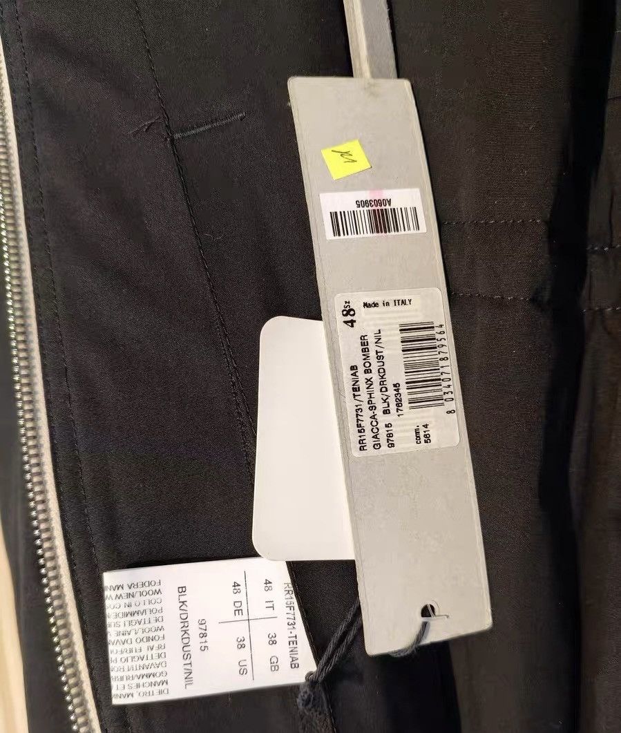 Rick Owens Rick Owens F/W 2015 leather Runway Paneled Cotton Jacket Size US M / EU 48-50 / 2 - 3 Thumbnail