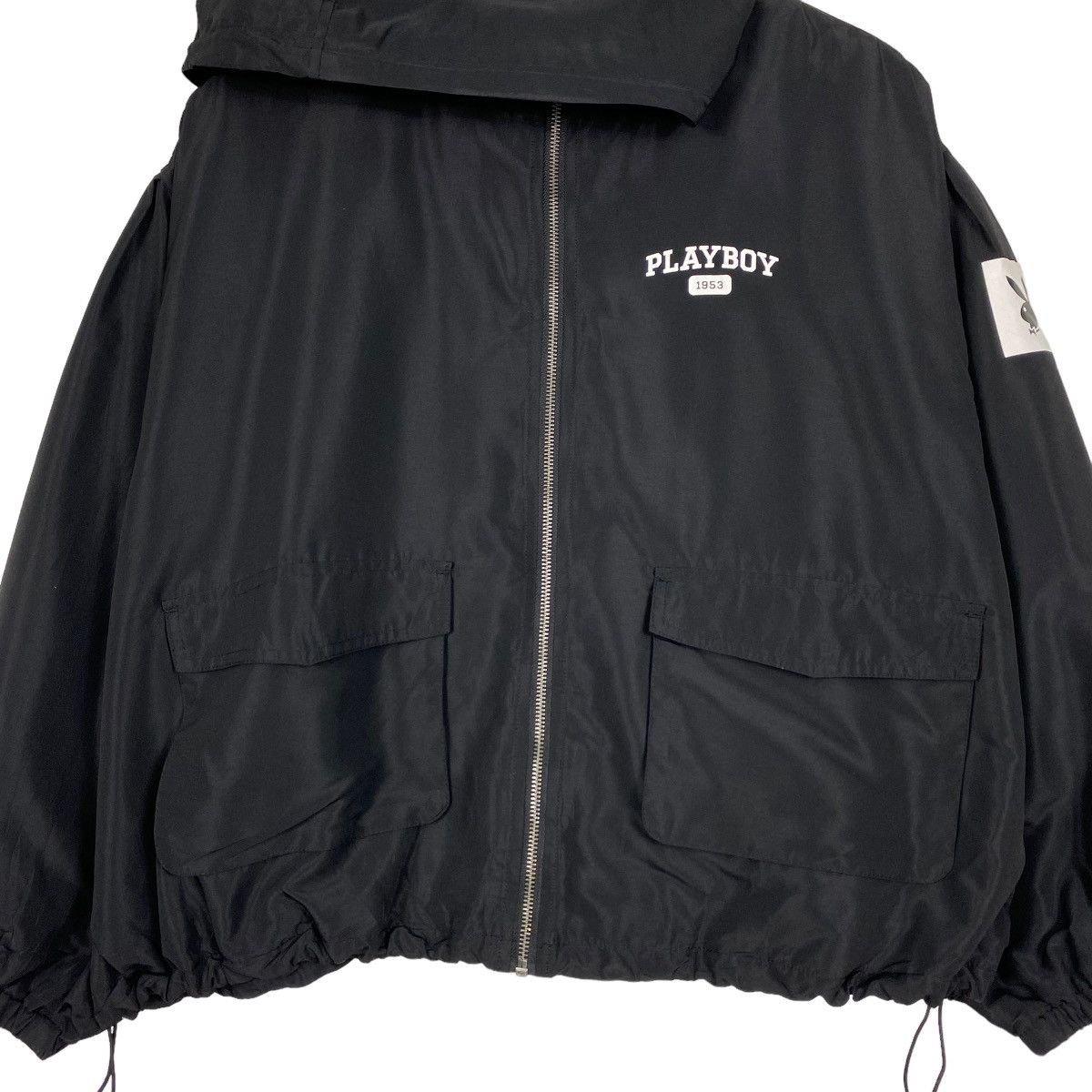 Playboy Playboy Zipper Cropped Hoodies Jacket Oversize Size US M / EU 48-50 / 2 - 4 Thumbnail