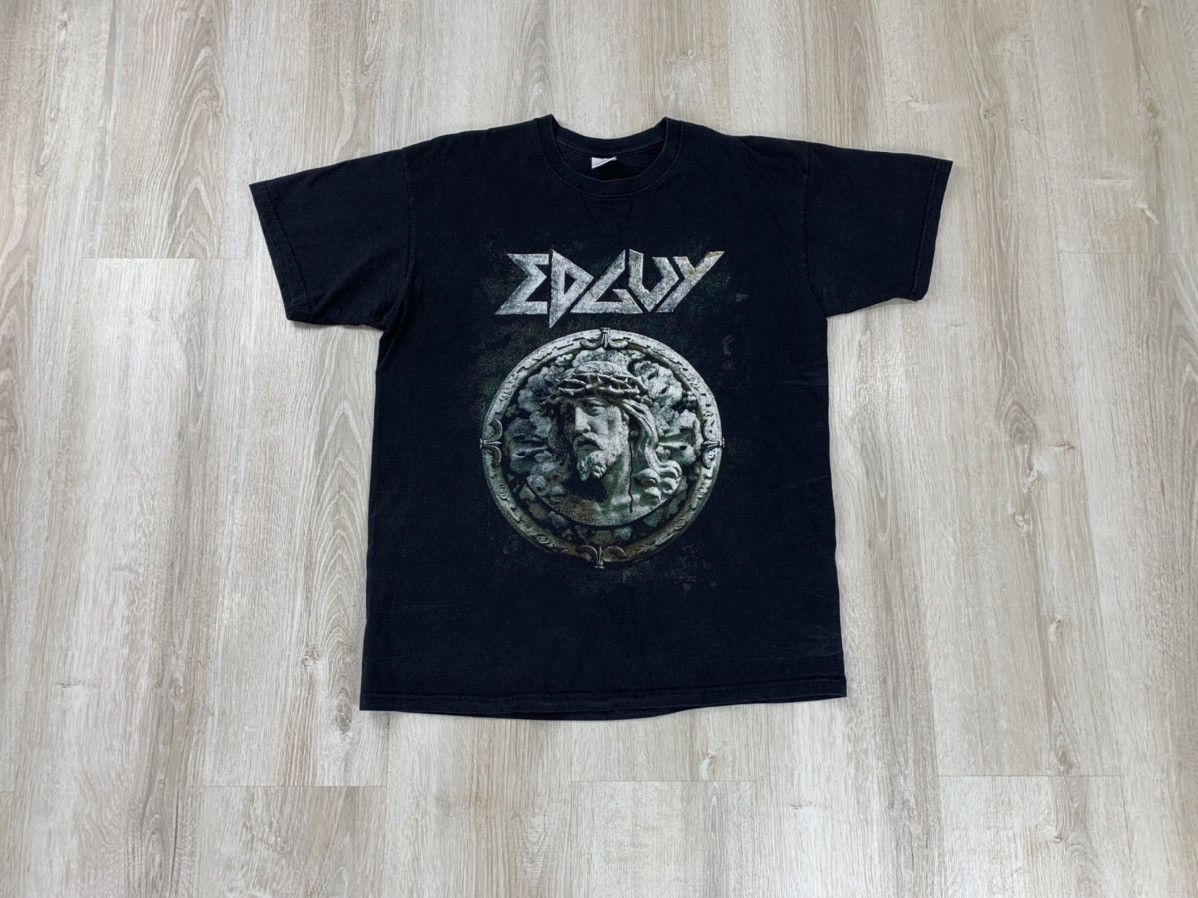 Vintage Mens vintage t shirt EDGUY Size L Size US L / EU 52-54 / 3 - 1 Thumbnail