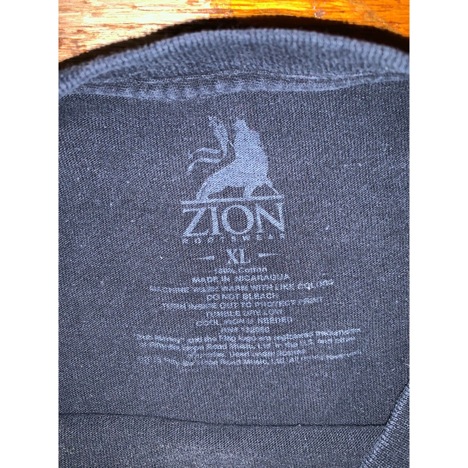 Band Tees Bob Marley Zion Rootswear T Shirt XL Black Reggae Rasta Tee Size US XL / EU 56 / 4 - 3 Thumbnail