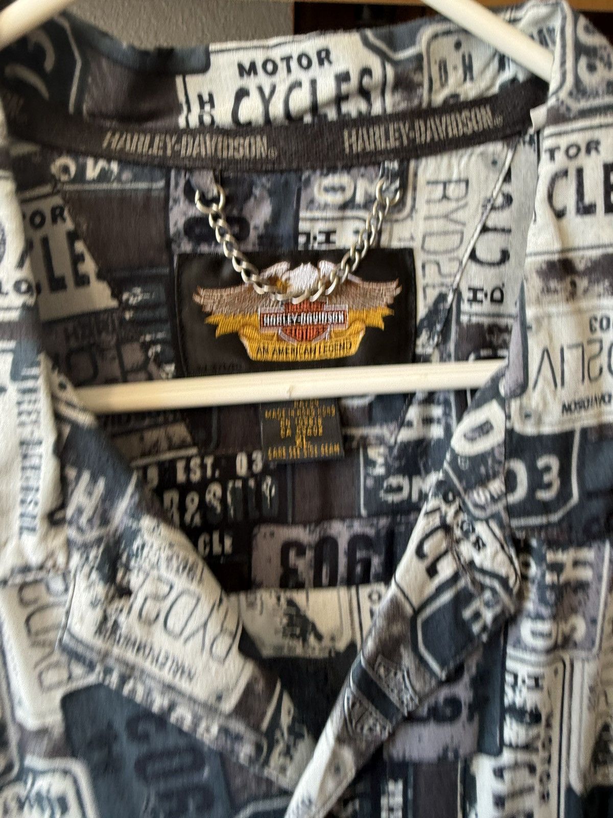 Harley Davidson Harley-Davidson button up Size US XL / EU 56 / 4 - 1 Thumbnail