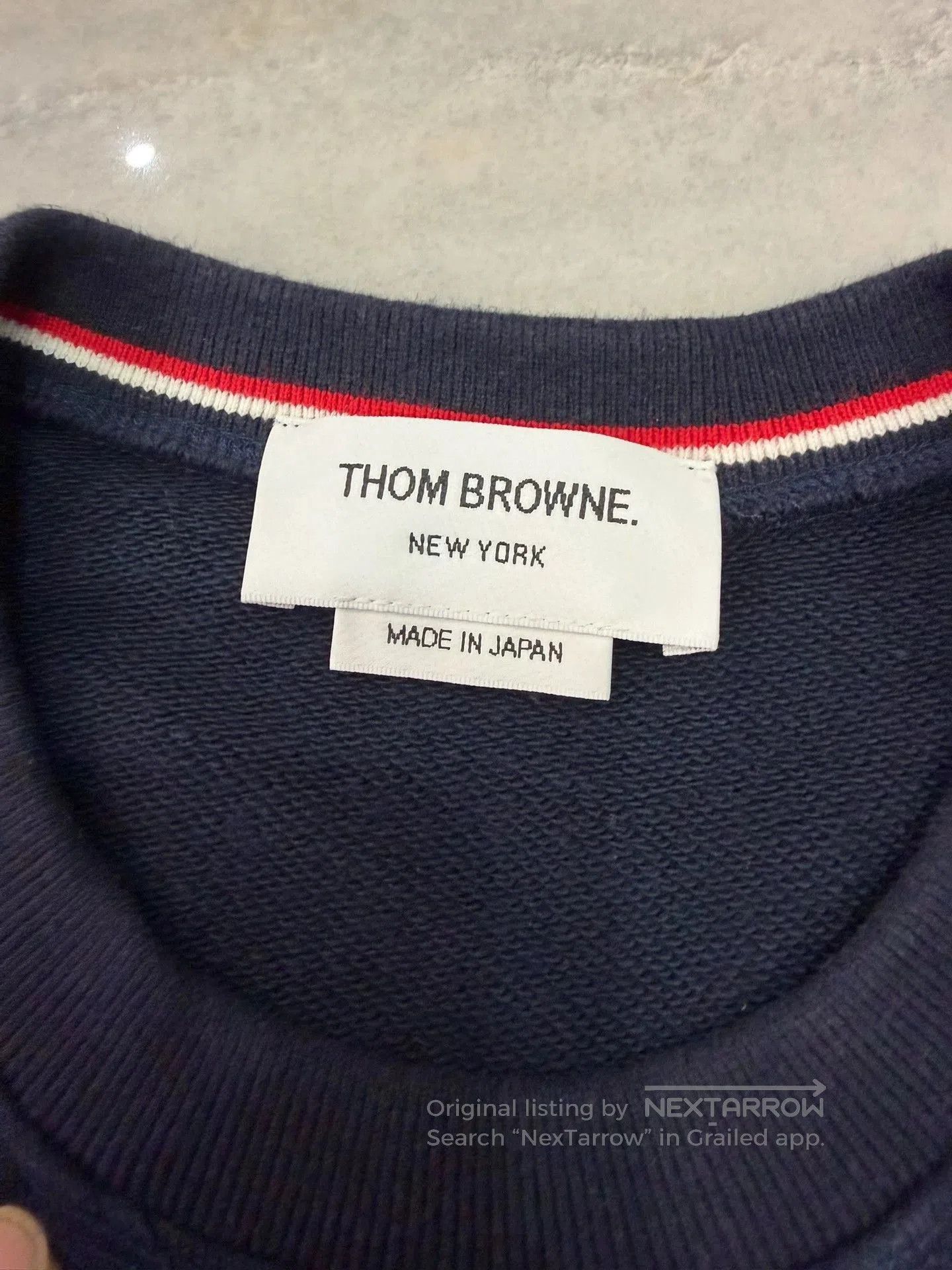 Thom Browne ThomBrowne Blue Knit Sweatshirt. Size US M / EU 48-50 / 2 - 4 Thumbnail