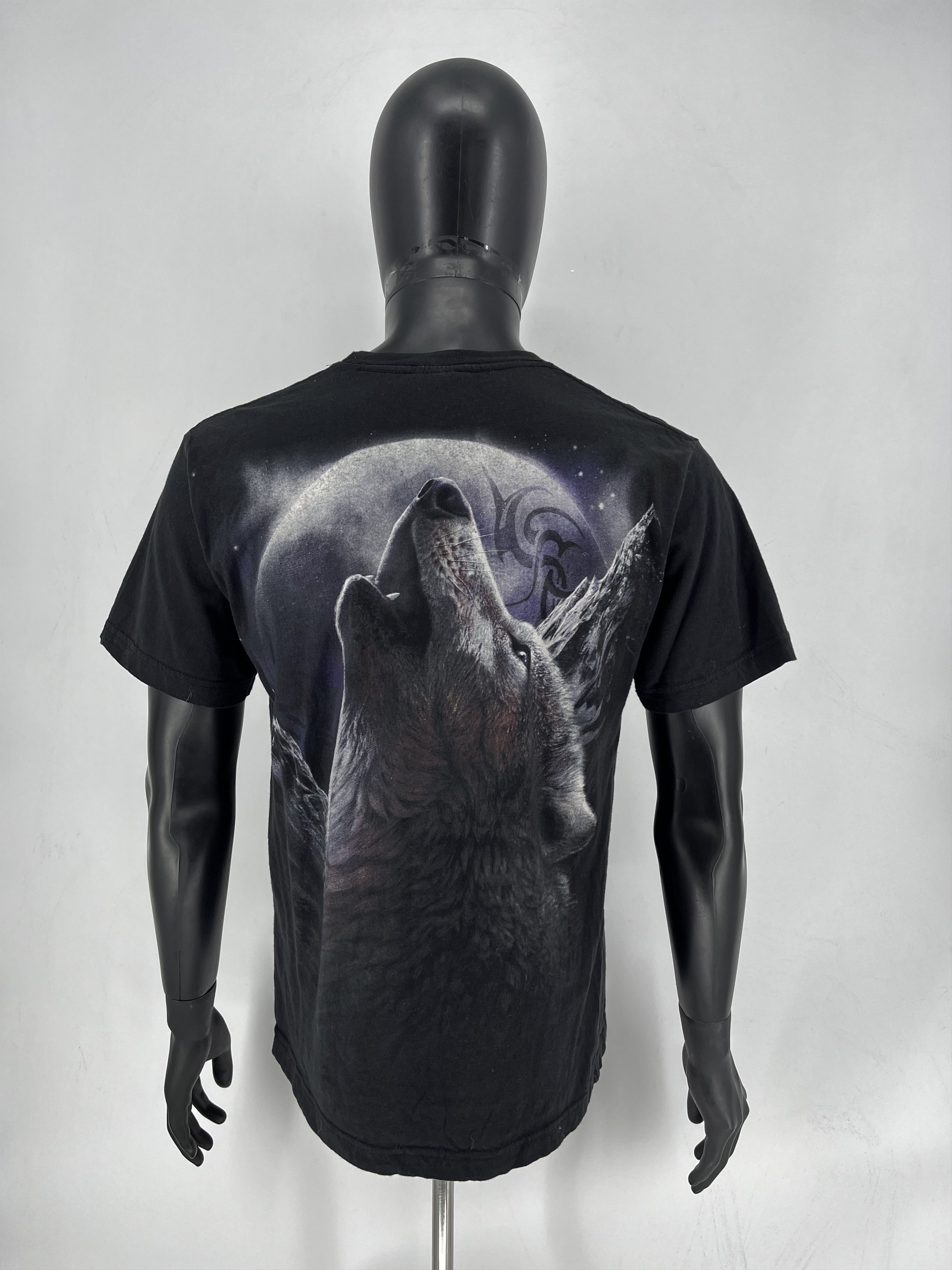 Other Vintage 90s Wolf Face Boxy Fit Tee Toys Rock Spiral Size M Size US M / EU 48-50 / 2 - 8 Thumbnail