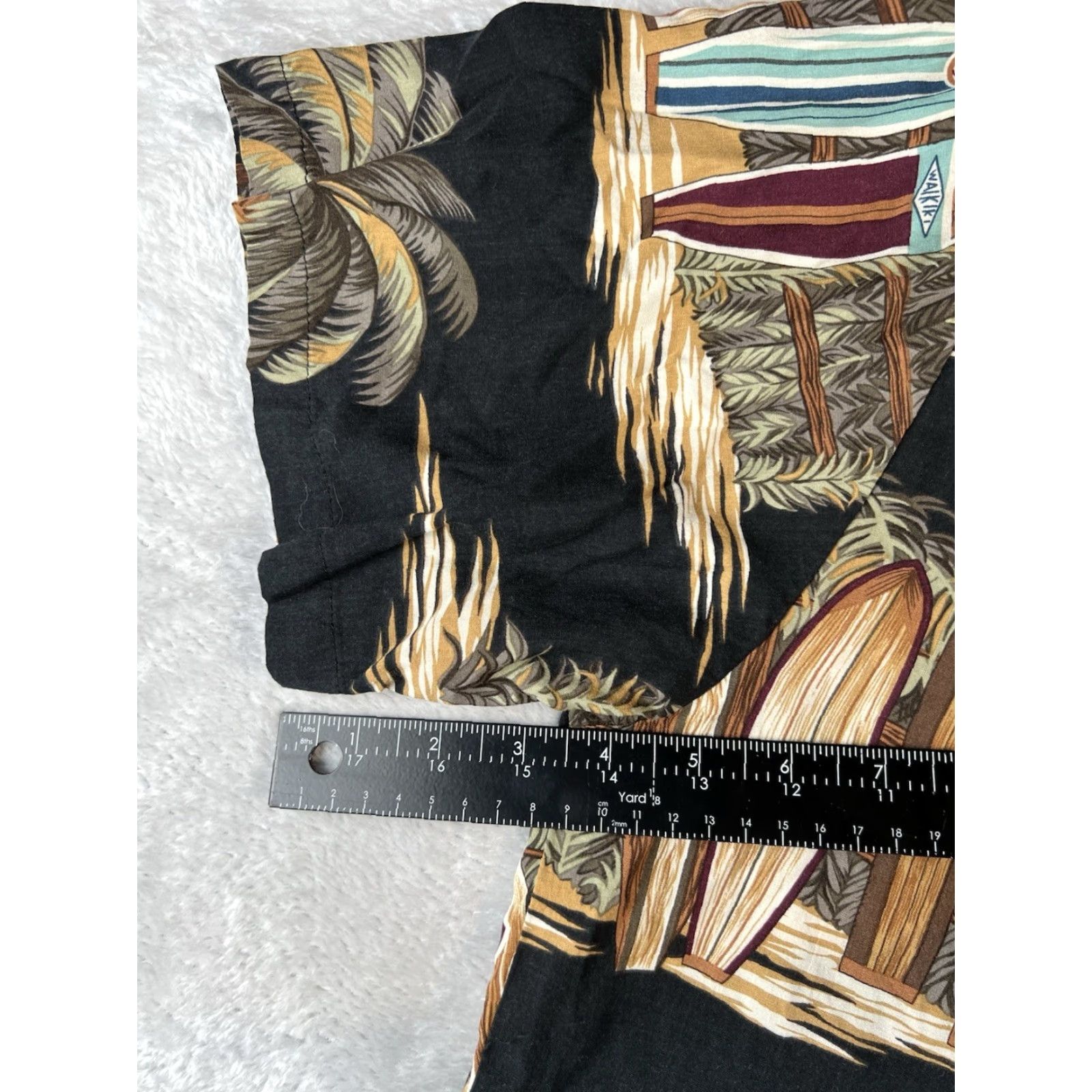 Vintage Kalaheo Mens S Surfboard Beach Floral Rayon Open Collar Hawaiian Shirt Size US S / EU 44-46 / 1 - 6 Thumbnail