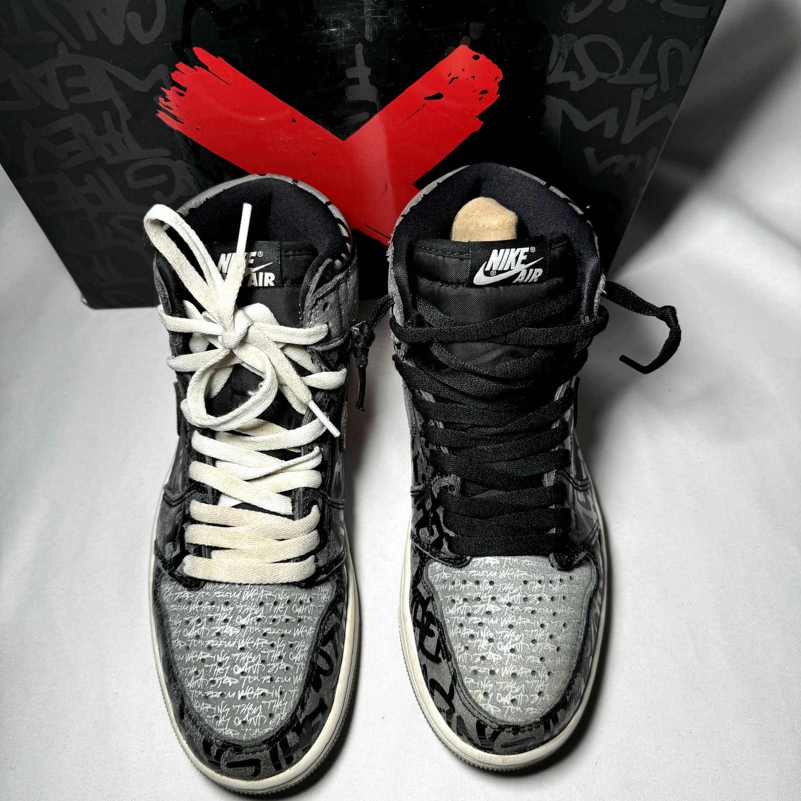 Jordan Brand × Nike Size 7.5 - Nike Air Jordan 1 High OG Rebellionaire Shoes Size US 7.5 / EU 40-41 - 4 Thumbnail
