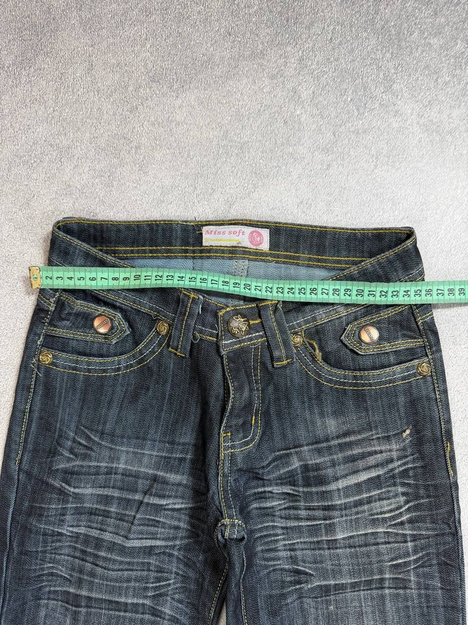 Japanese Brand vintage hysteric glamour style avant-garde flared y2k jeans Size 27" / US 4 / IT 40 - 10 Thumbnail