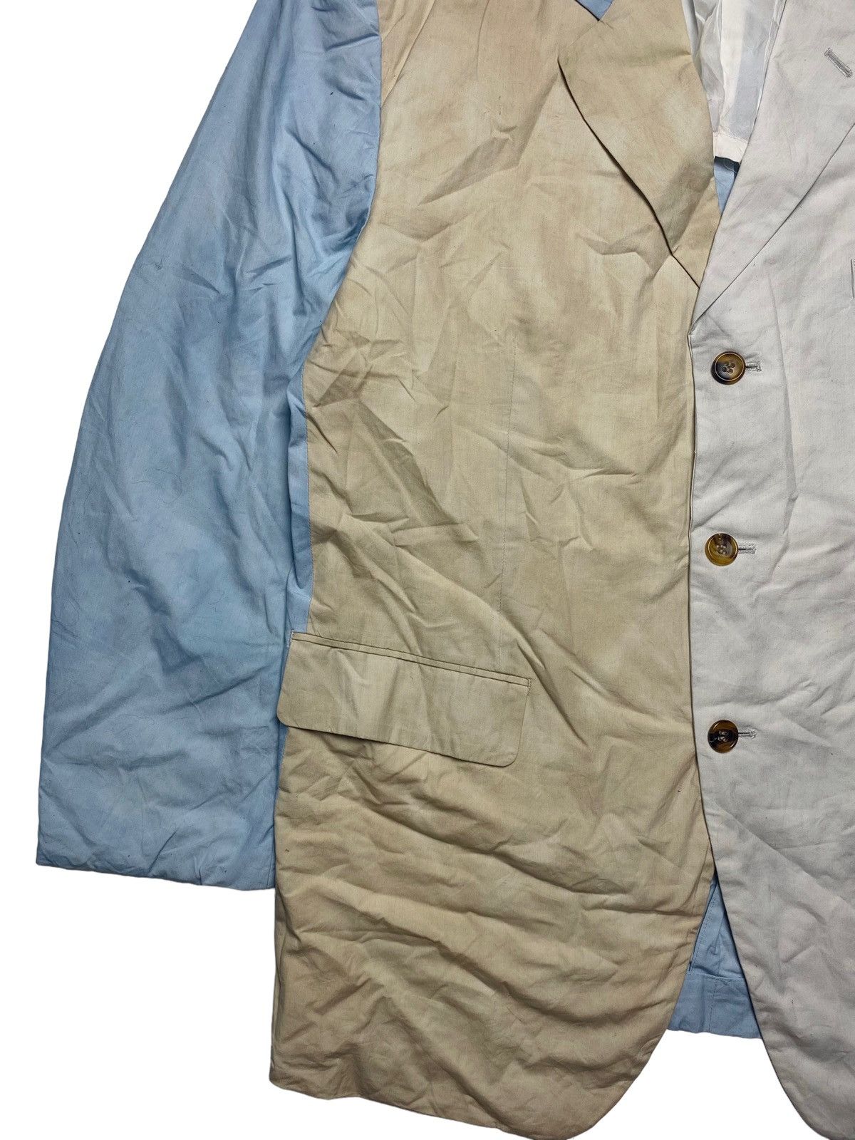Comme des Garcons Homme Plus AW 1989/1990 CDGHP+ Archive Two Tone Blazer Size US L / EU 52-54 / 3 - 6 Thumbnail