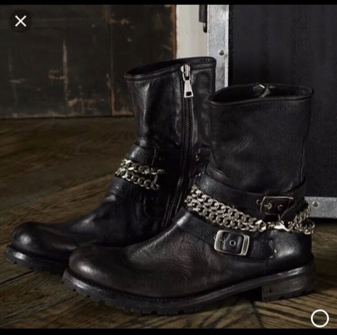 John Varvatos Lugged chain boot. 8 Size US 8 / EU 41 - 3 Thumbnail