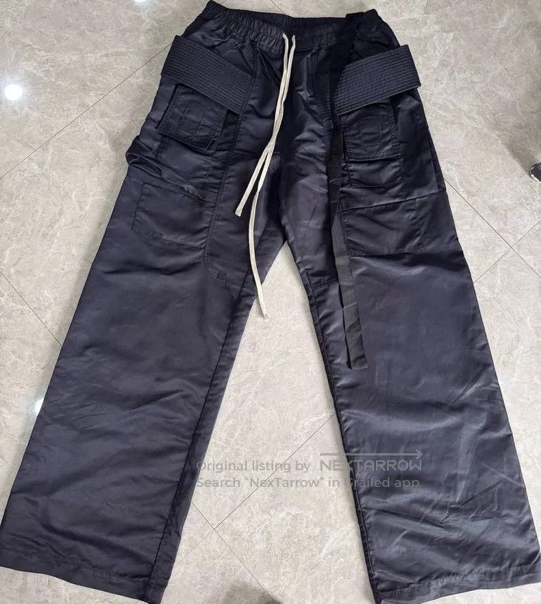 Rick Owens Rick Owens Nylon Cargo Pants M. Size US 32 / EU 48 - 1 Thumbnail