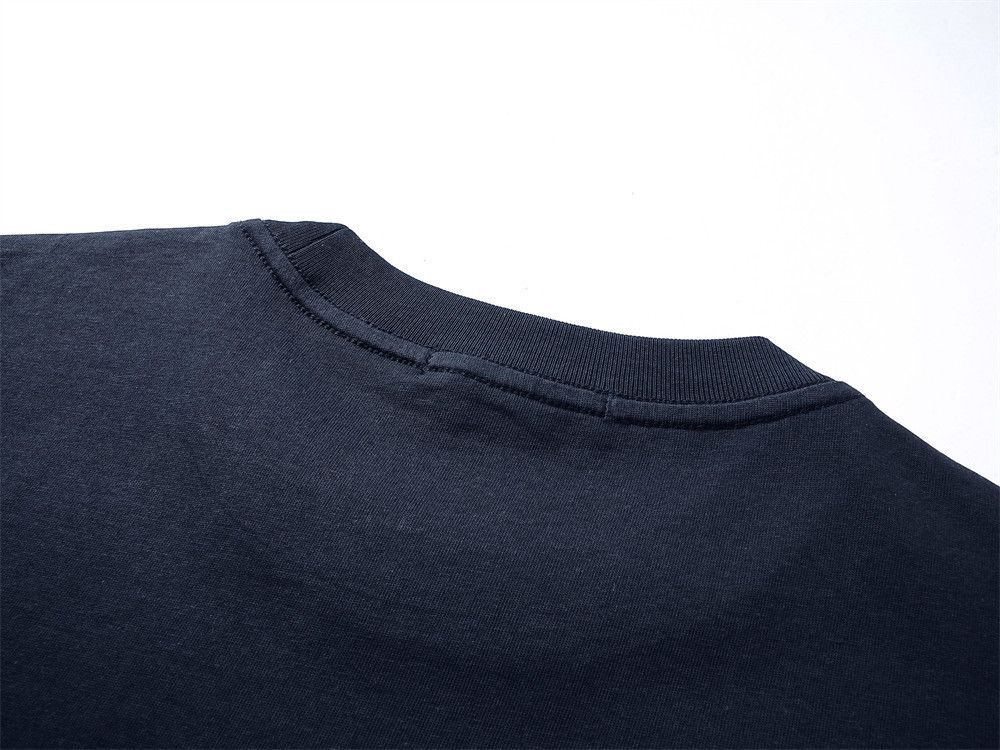Vintage Men's loose long-sleeved T-shirt with cross letter print Size US M / EU 48-50 / 2 - 5 Thumbnail