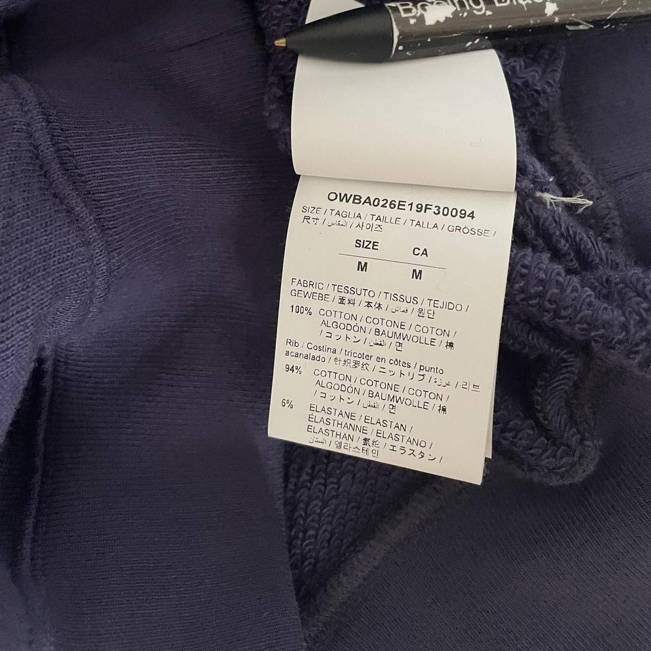Designer × Off-White Vintage OFF-WHITE crop sweater Size M / US 6-8 / IT 42-44 - 11 Thumbnail