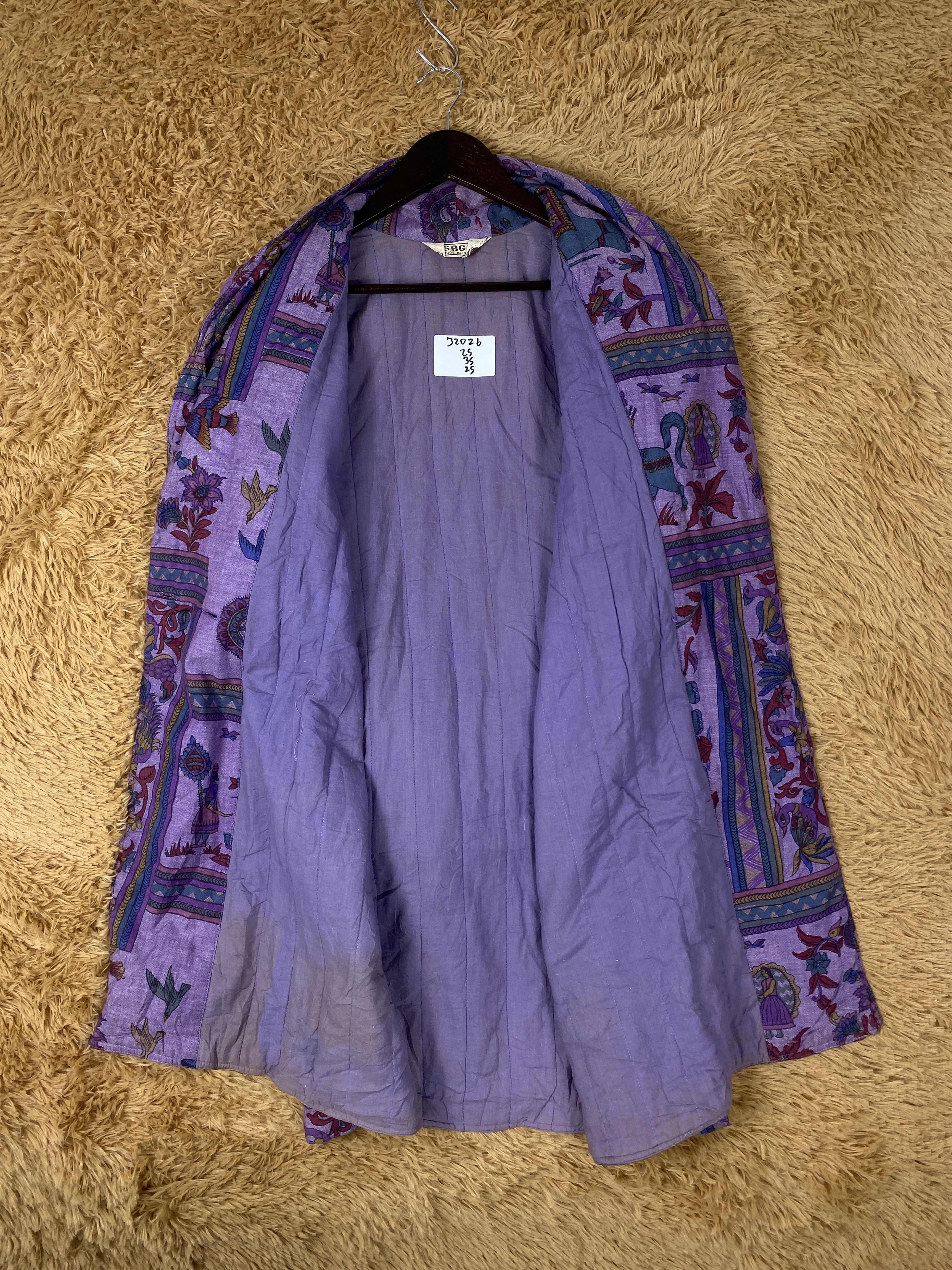 Other Vintage Saga Art Flower Art Jacket J2026 Size US M / EU 48-50 / 2 - 6 Thumbnail
