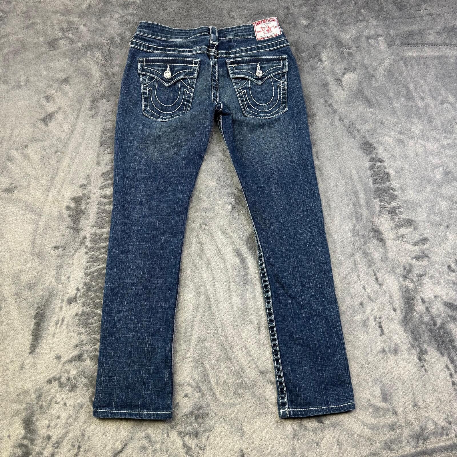 Other Vintage True Religion brand Section Straight Jeans Size US 27 - 2 Thumbnail